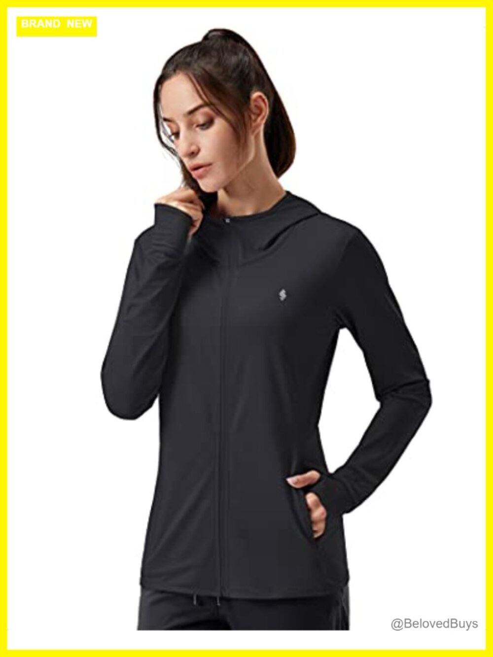 UPF 50+ Sun Protection Hoodie Jacket Lightweight